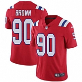 Nike New England Patriots #90 Malcom Brown Red Alternate NFL Vapor Untouchable Limited Jersey,baseball caps,new era cap wholesale,wholesale hats
